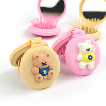 Load image into Gallery viewer, Dancing Bear Mirror Brush