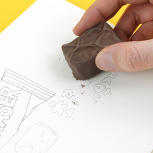Load image into Gallery viewer, Chocolate Bar Eraser