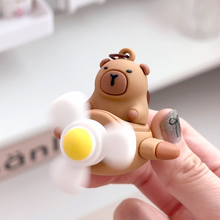 Load image into Gallery viewer, Capybara Airplane Keyring