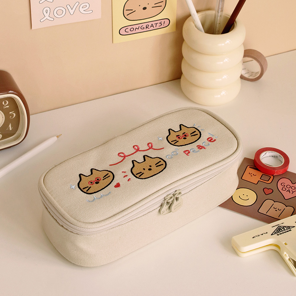 Doodle Large Capacity Pencil Pouch