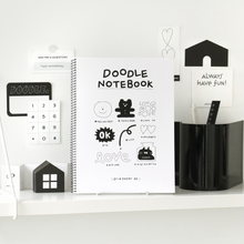 Load image into Gallery viewer, Doodle Graph Note B5