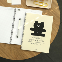 Load image into Gallery viewer, Doodle Graph Note B5