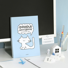 Load image into Gallery viewer, Doodle Graph Note B5