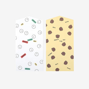 Mini Folding Card - 02 Bichon & Poodle