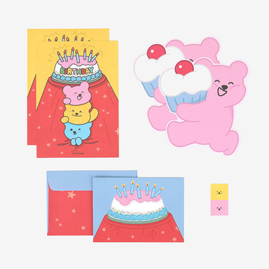 Jelly Bear - Shape Letter - 01 Birthday