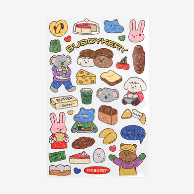Line Hologram Sticker - 02 My Buddy