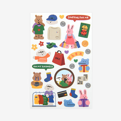 My Buddy Sticker - 06 Shopping