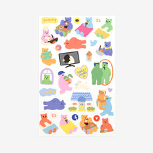 Load image into Gallery viewer, Jelly Bear Sticker - 14 Sweet Home