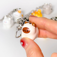 Load image into Gallery viewer, Random Bread Cat Keyring