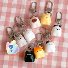 Load image into Gallery viewer, Random Bread Cat Keyring