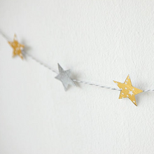 Load image into Gallery viewer, Gold Starry Washi Tape - 38