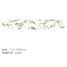 Load image into Gallery viewer, Murmur Bird Washi Tape - 61