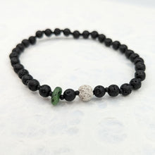 Load image into Gallery viewer, Birth Month Lava Stone Bracelet
