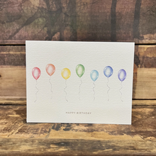 Load image into Gallery viewer, Balloons - Birthday Greeting Card