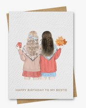 Load image into Gallery viewer, Bestie - Birthday Greeting Card