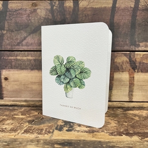 Plant in Pot - Thanks So Much Greeting Card