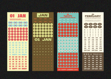 Load image into Gallery viewer, Monthly Sticker Pack (12 Months/24 sheets)