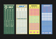 Load image into Gallery viewer, Monthly Sticker Pack (12 Months/24 sheets)