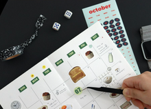 Load image into Gallery viewer, Monthly Sticker Pack (12 Months/24 sheets)