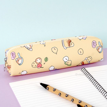 Load image into Gallery viewer, Mongal Mongal Round Plush Pencil Case