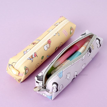 Load image into Gallery viewer, Mongal Mongal Round Plush Pencil Case