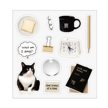 Load image into Gallery viewer, Stay Object Sticker Set - Set of 4 - Removable