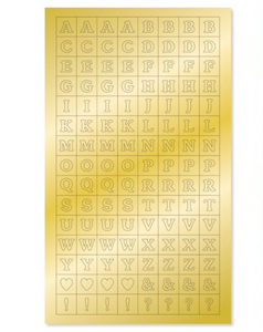Basic Gold Stickers