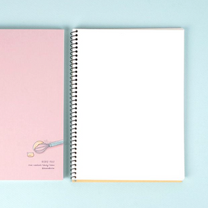 Mongal Mongal Spiral Bound Blank Notebook