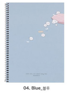 Mongal Mongal Spiral Bound Blank Notebook