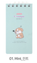 Load image into Gallery viewer, E-Rinubgae Puppy - Mini Coil Flip Note