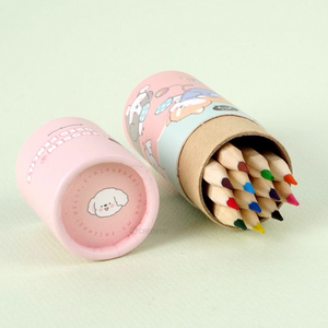 Puppy - 12 Pencil Wooden Pencil Crayon Set