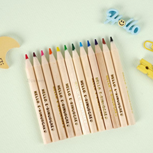 Load image into Gallery viewer, Puppy - 12 Pencil Wooden Pencil Crayon Set