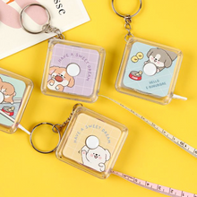 Load image into Gallery viewer, Puppy Tape Measure Keychain