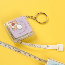 Load image into Gallery viewer, Puppy Tape Measure Keychain