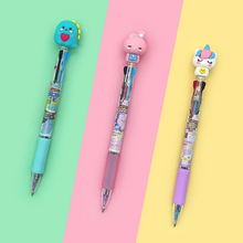 Load image into Gallery viewer, Lazy Star 0.7mm 3-Colour Ballpoint Pen Ver. 2
