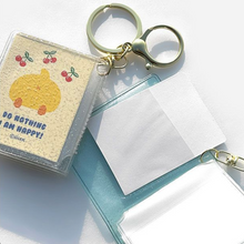 Load image into Gallery viewer, Lazy Star - Mini Photo Book Keychain