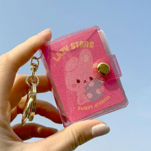 Load image into Gallery viewer, Lazy Star - Mini Photo Book Keychain