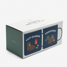 Load image into Gallery viewer, Stainless Mug 2P Set - 01 Lazy camper