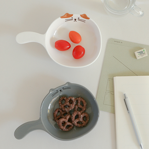 Handle Plate 2P Set - 01 Friendly Cat