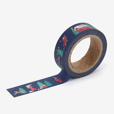 Santa Town Washi Tape