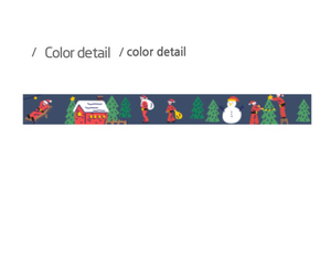 Santa Town Washi Tape
