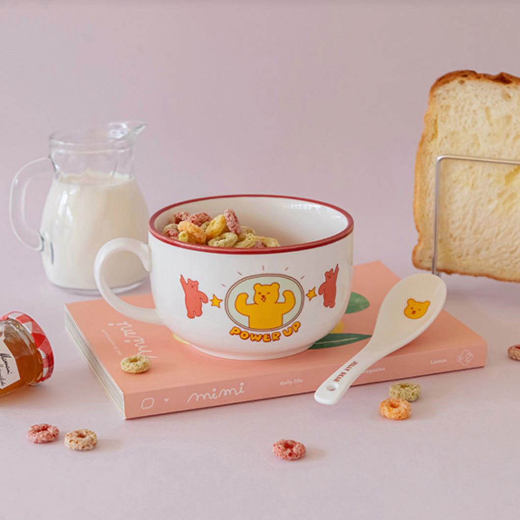 Jelly Bear Cereal Mug Spoon Set