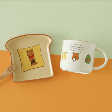Dong Gu Bread Plate Set 02