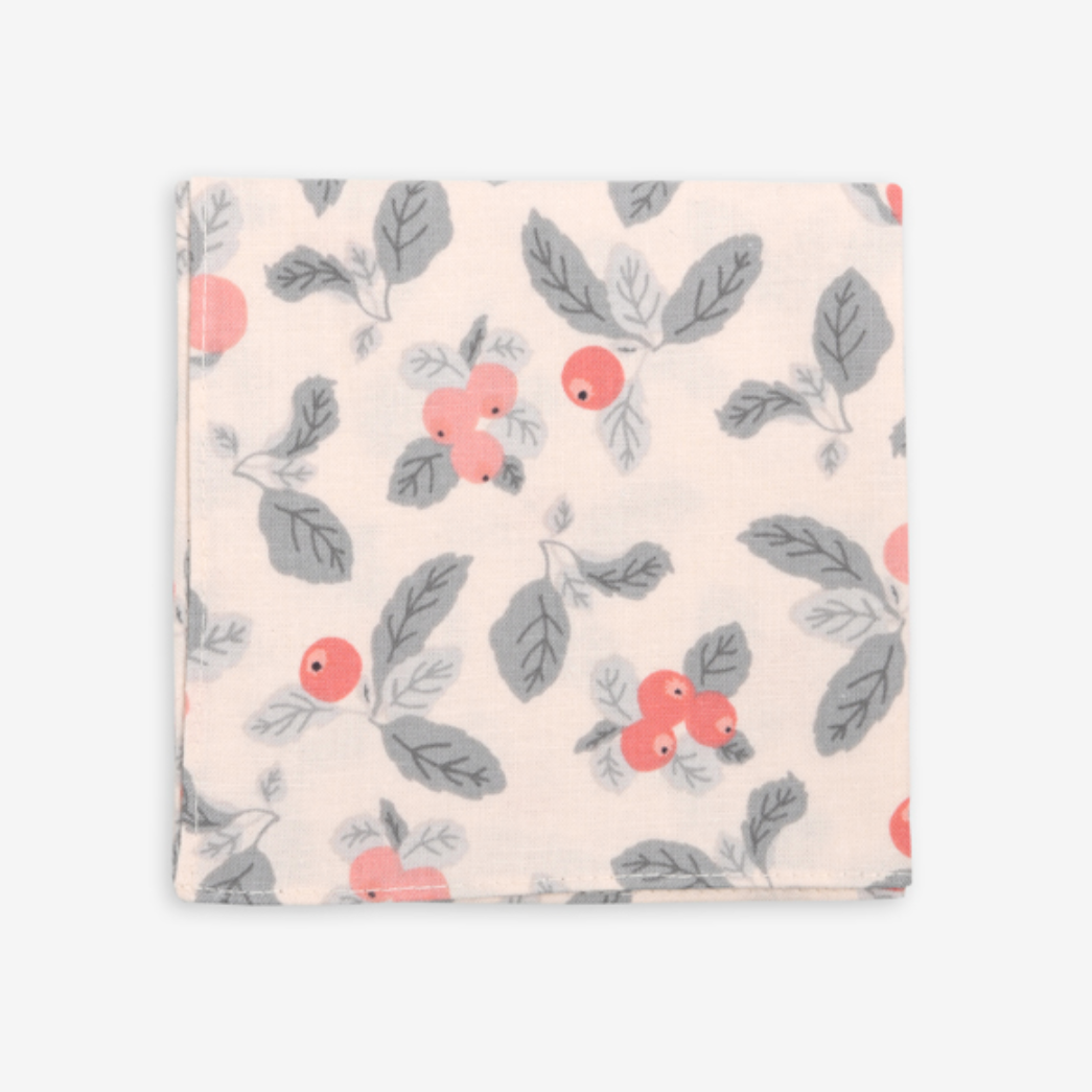Handkerchief - Apple Farm Pink