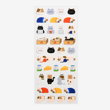 Load image into Gallery viewer, Diary Remover Stickers - 05 Lazy Cat