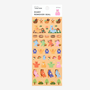 Diary Remover Stickers - 30 Picnic