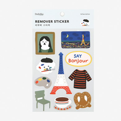 Remover Sticker - 14 Paris Bichon