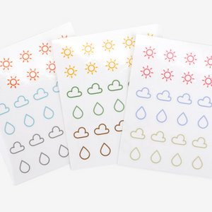 Deco Sticker Ver.5 - Weather Line 02