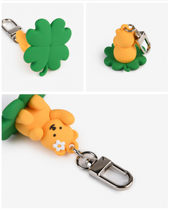 Jelly Bear Toy Keyring - 07 Clover