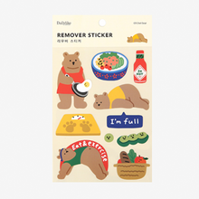 Load image into Gallery viewer, Remover Sticker - 09 Diet Bear